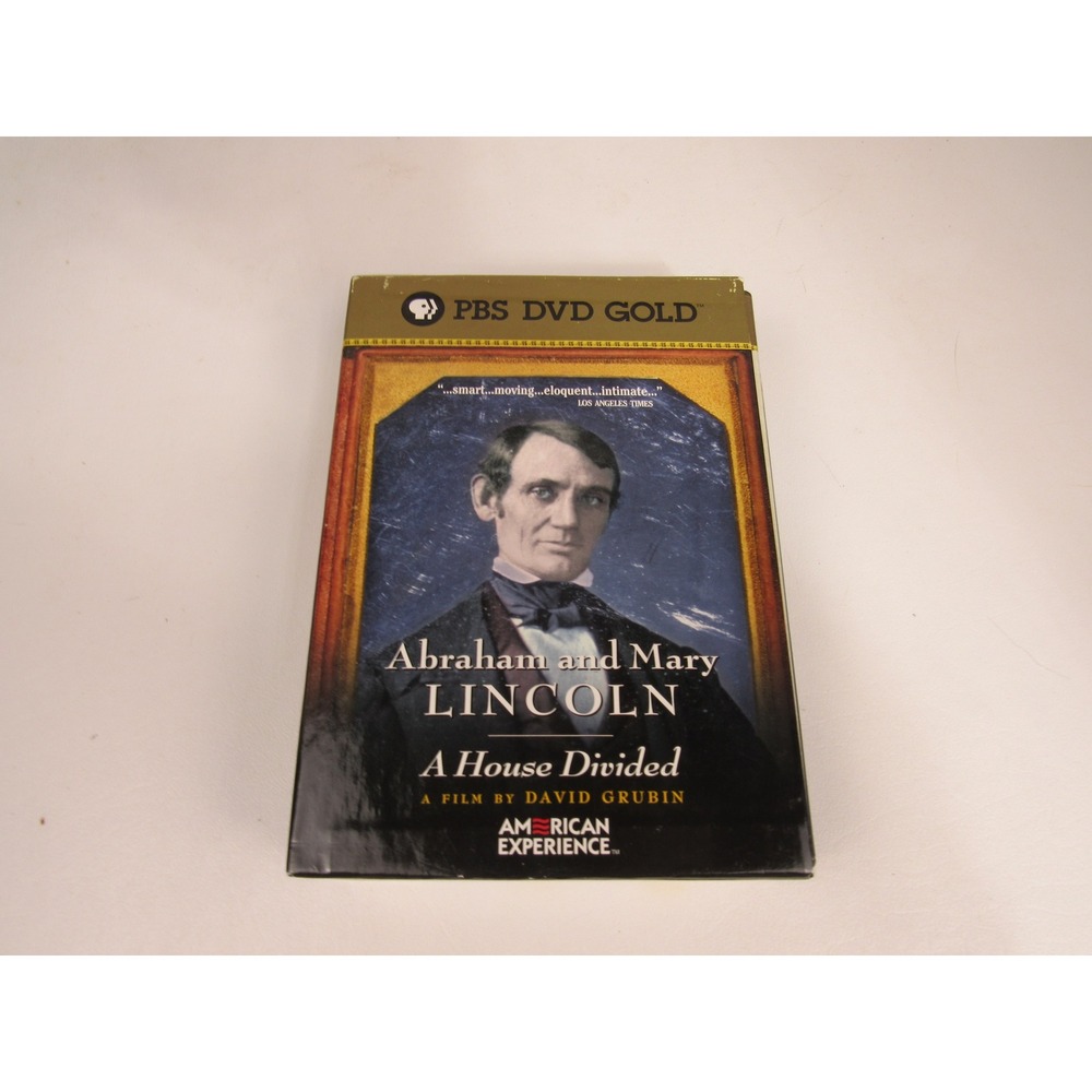 Abraham and Mary Lincoln A House Divided PBS American Experience 3-Disc DVD Set